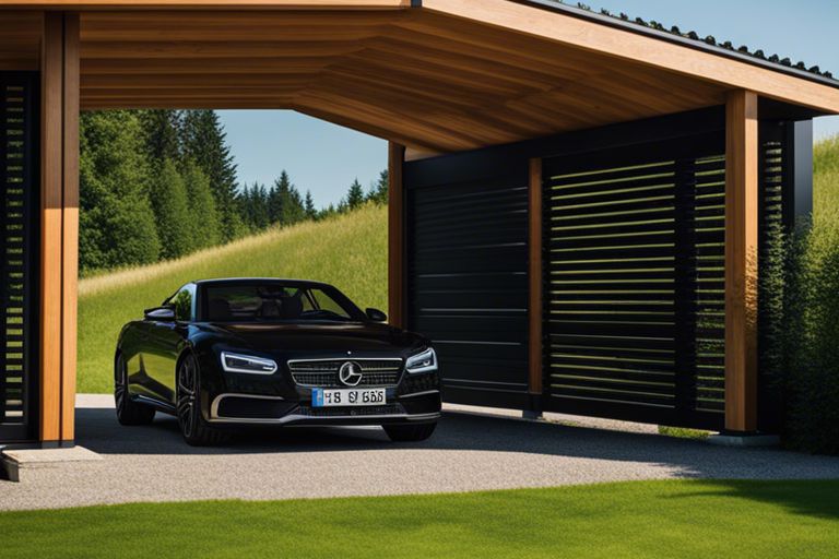 carport aus larchenholz omy