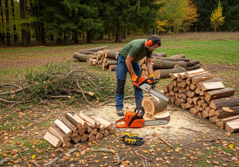 Brennholz selber machen