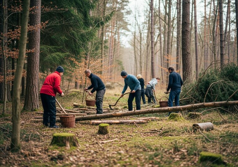 Holzsammelschein: Legal Holz sammeln