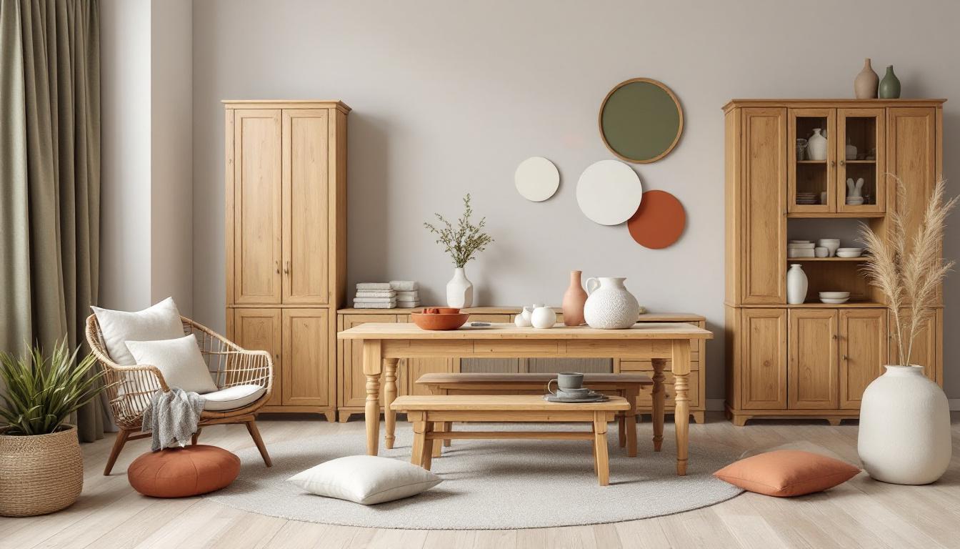 Farben, die zu Pinienholz passen