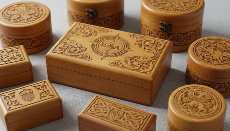 Gravur von Verpackungen