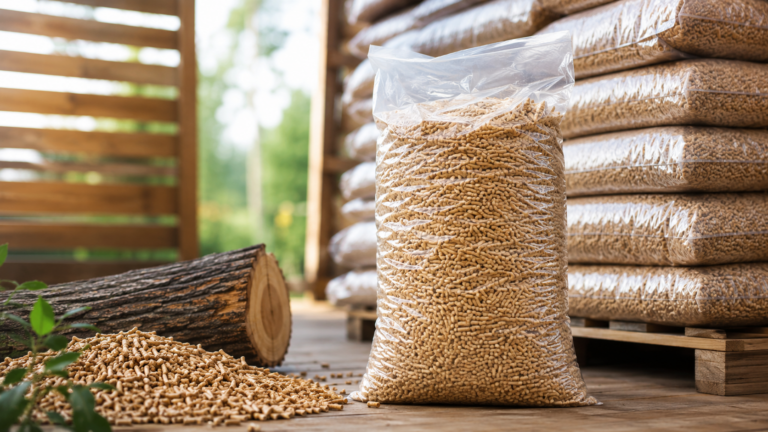 Holzpellets Sackware